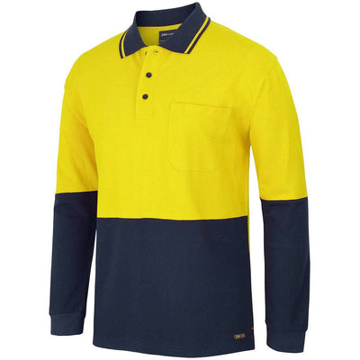 JB's HV L/S COTTON PIQUE TRAD POLO - 6HVQL