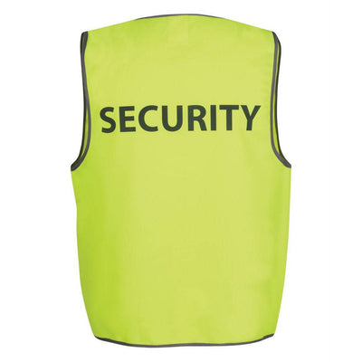 JB's HI VIS SAFETY VEST SECURITY/STAFF/VISITOR - 6HVS6