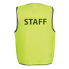 JB's HI VIS SAFETY VEST SECURITY/STAFF/VISITOR - 6HVS6