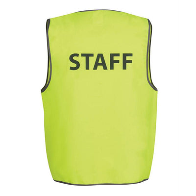 JB's HI VIS SAFETY VEST SECURITY/STAFF/VISITOR - 6HVS6