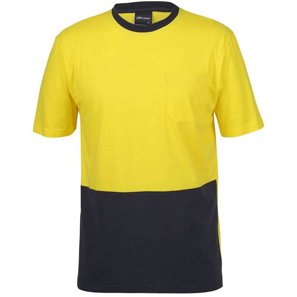 JB'S HI VIS COTTON T-SHIRT- 6HVTC