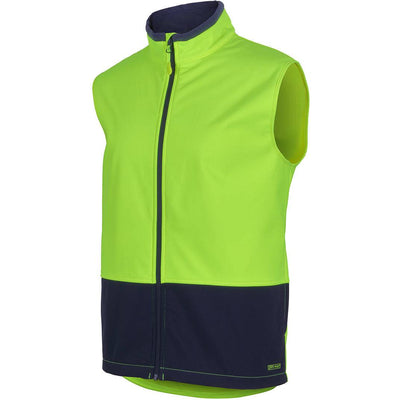 JB's HI VIS WATER RESIST SOFTSHELL VEST - 6HWV