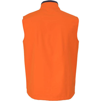 JB's HI VIS WATER RESIST SOFTSHELL VEST - 6HWV
