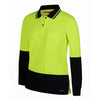 JB's LADIES HV L/S COMFORT POLO - 6LHCL