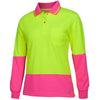 JB's LADIES HV L/S COMFORT POLO - 6LHCL