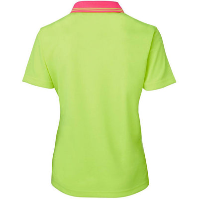 JB's LADIES HV S/S COMFORT POLO - 6LHCP