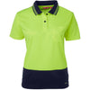 JB's LADIES HV S/S COMFORT POLO - 6LHCP