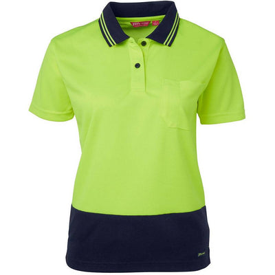 JB's LADIES HV S/S COMFORT POLO - 6LHCP