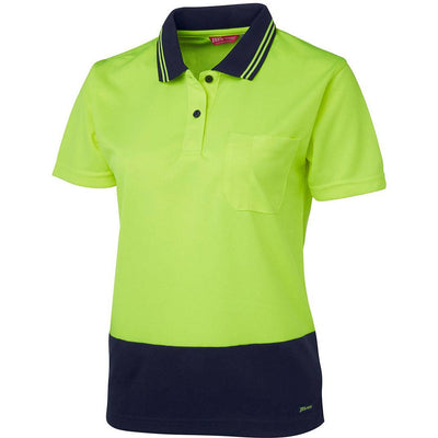JB's LADIES HV S/S COMFORT POLO - 6LHCP