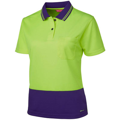 JB's LADIES HV S/S COMFORT POLO - 6LHCP