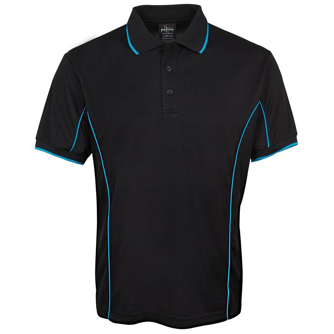 JB's PODIUM S/S PIPING POLO - 7PIP
