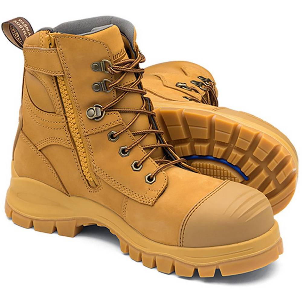 Blundstone 992 Unisex Zip Up Safety Boots - 992