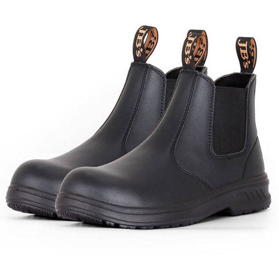JB's MICROFIBER SAFETY ELASTIC SIDED BOOT - 9C5
