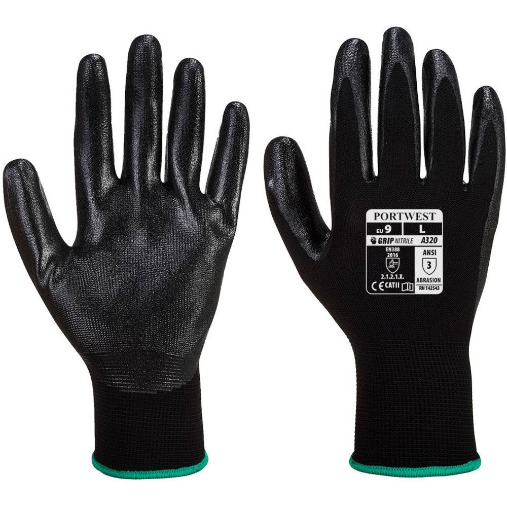 Port West Nitrile Dexti-Grip Glove - A320