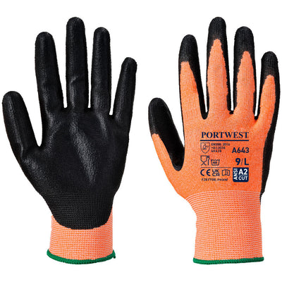 Port West Amber Cut 3/B Glove Nitrile Foam - A643