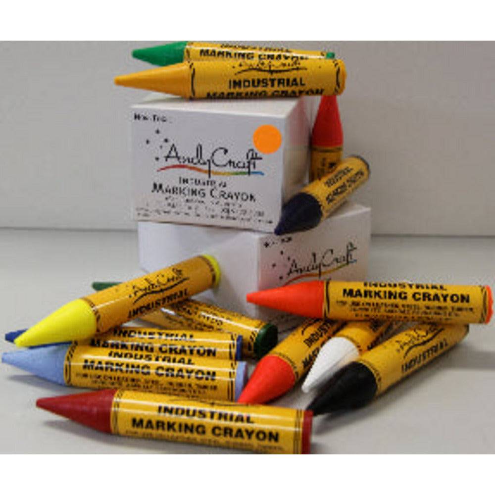 Andy Craft Industrial Crayons 12 Pack - ANDY
