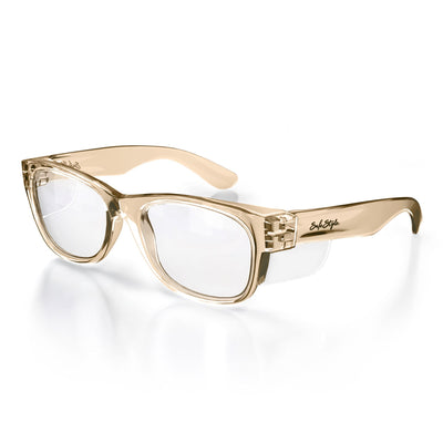 SafeStyle Classic Champagne Frame Clear Lens - CCHC100