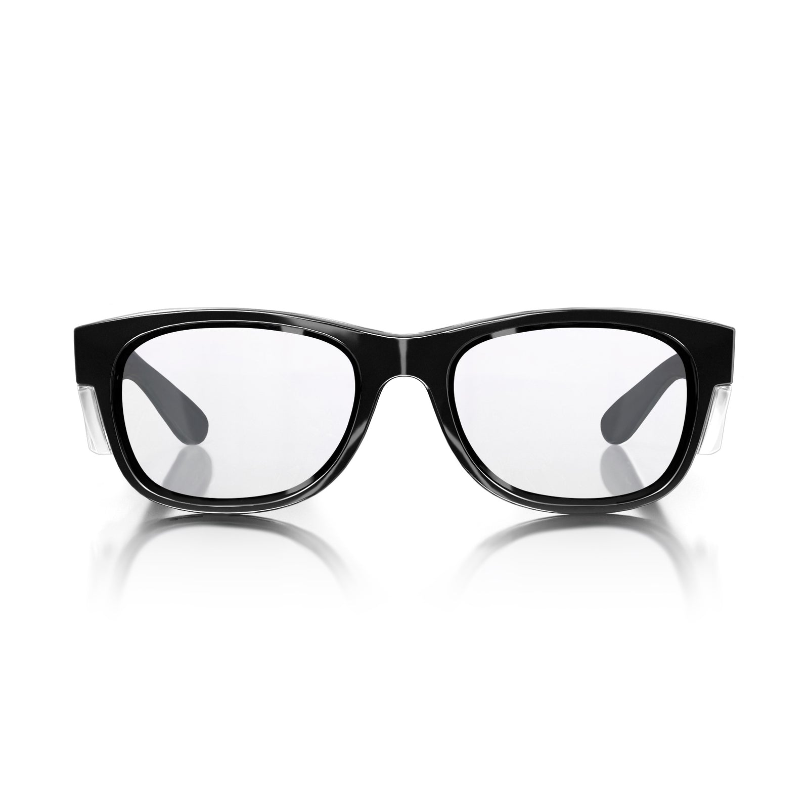 SAFE STYLE CLASSICS BLACK FRAME CLEAR LENS - CBC100