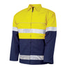 Tru Workwear Mid Weight Hi Vis Cotton Jacket - DJ2192T1