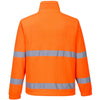 Port West Hi Vis Essential Zip Polar Fleece Jumper - F250