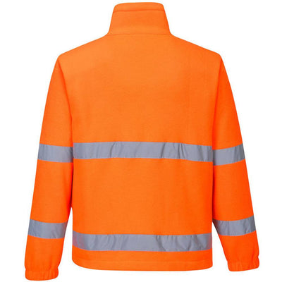 Port West Hi Vis Essential Zip Polar Fleece Jumper - F250
