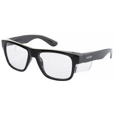 Safe Style Fusion Black Frame Clear Lens - FBC100