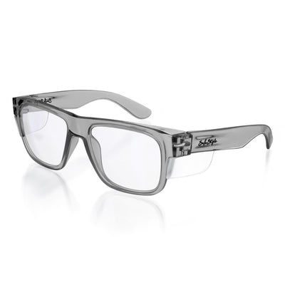 SafeStyle Fusion Graphite Frame Clear Lens