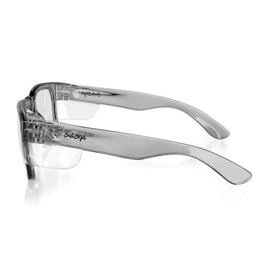 SafeStyle Fusion Graphite Frame Clear Lens