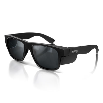 Safe Style Fusion Matte Black Polarised Lens - FMB100