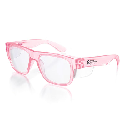 Safe Style Fusion Pink Frame Clear Lens - FPC100