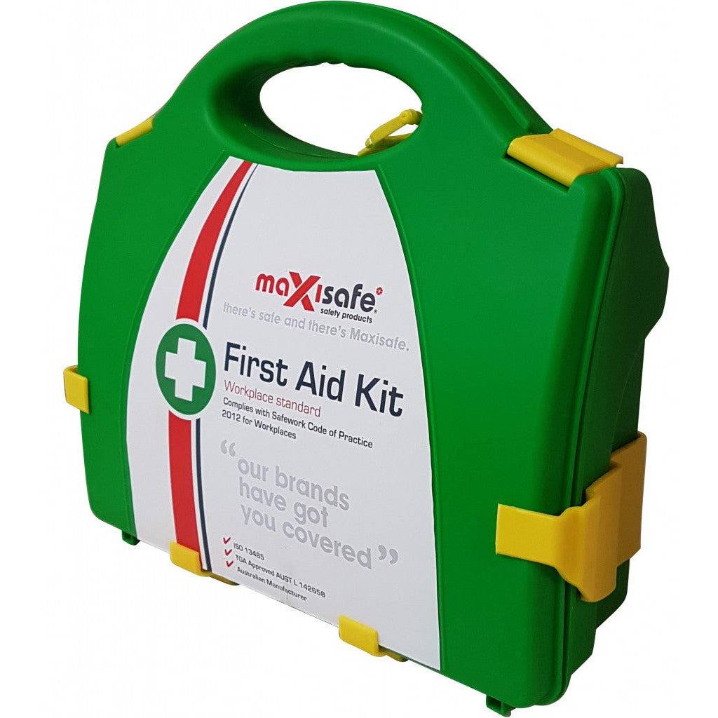 Maxisafe Workplace First Aid Kit Hard Case - FWP824H