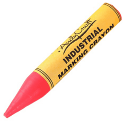 Andy Craft Industrial Crayons 12 Pack - ANDY