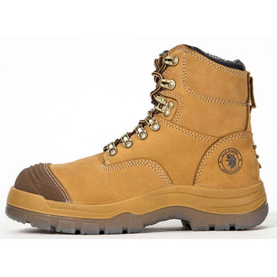 RR Kimberley Ziped Work Boots Wheat - AK232Z