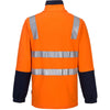 Port West Cotton Fleece Zip Jumper Taped - MF615
