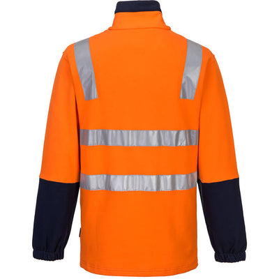 Port West Cotton Fleece Zip Jumper Taped - MF615