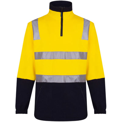 Port West Cotton Fleece Zip Jumper Taped - MF615
