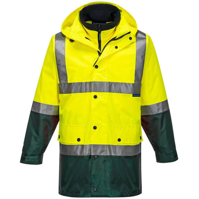 Prime Mover Eyre Hi-Vis 4in1 Jacket D/N - MJ881