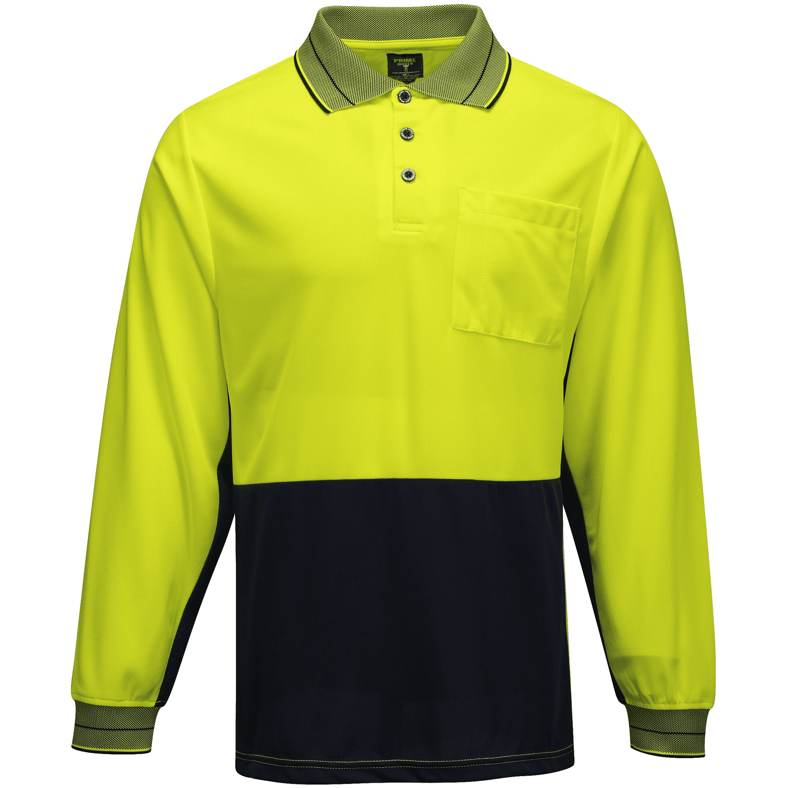 Prime Mover Fitzroy Micro Mesh Polo Class D L/S - MP113