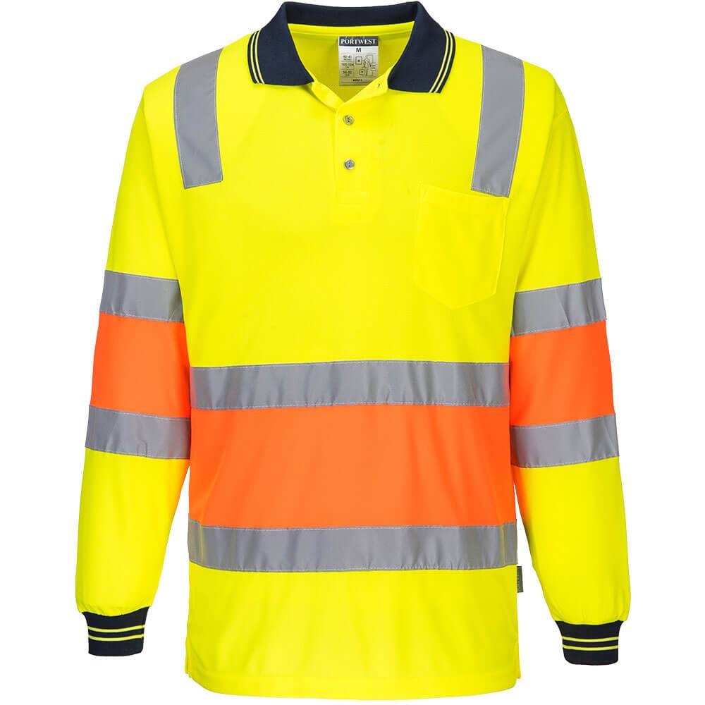 Port West Two Toned Biomotion Polo Shirt - MP511