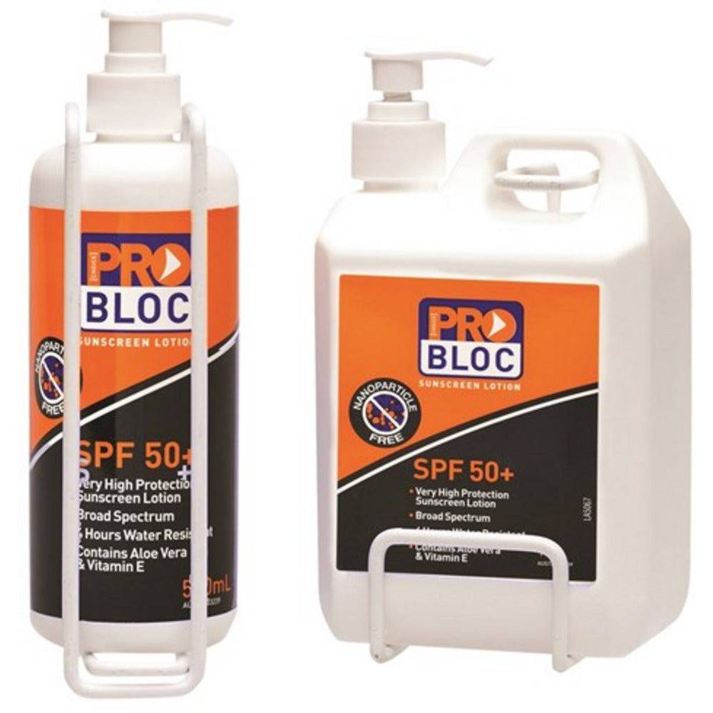 Pro Choice Wall Bracket for 500mL Sunscreen Pump Bottle - SSB500