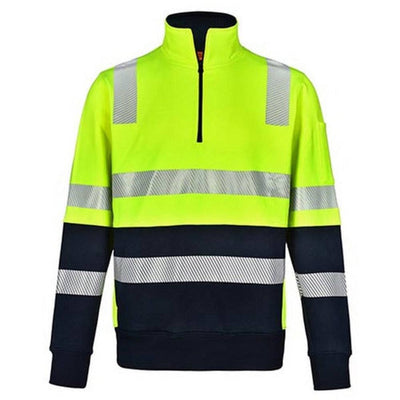 WS Vic Rail Hi Vis Safety Jumper Segmented Tape - SW32