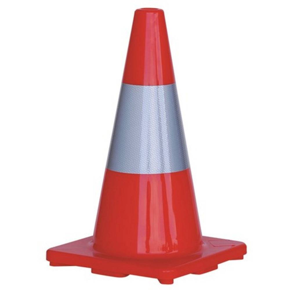 Pro Choice Orange Traffic Cone with Reflective Strip - 450mm - TC450R