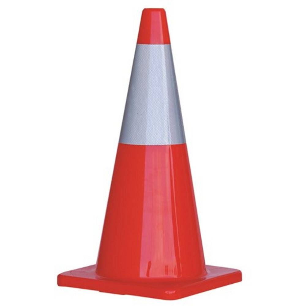 Pro Choice Orange Traffic Cone with Reflective Strip - 700mm - TC700R