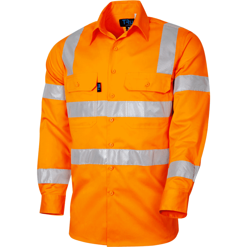 TRu Workwear Vic Rail Plus Series Shirt  - DS1166T4