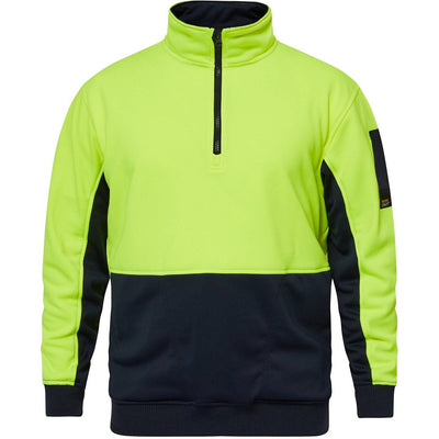 Work Craft Hi Vis Half Zip Pull Over - WT8012