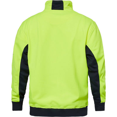 Work Craft Hi Vis Half Zip Pull Over - WT8012