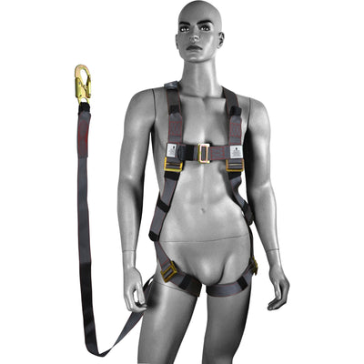 Maxisafe Professional Full Body Roofers Harness & Lanyard Kit - ZBH902