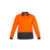 Syzmik Hi Vis Basic Spliced Polo LS - ZH232