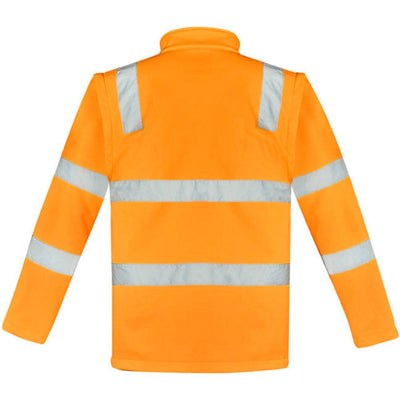 Syzmik Hi Vis Vic Rail Softshell 2 in 1 Jacket - ZJ780