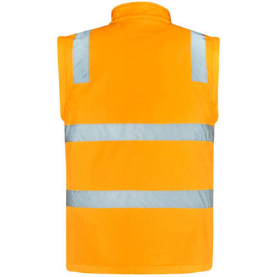 Syzmik Hi Vis Vic Rail Softshell 2 in 1 Jacket - ZJ780